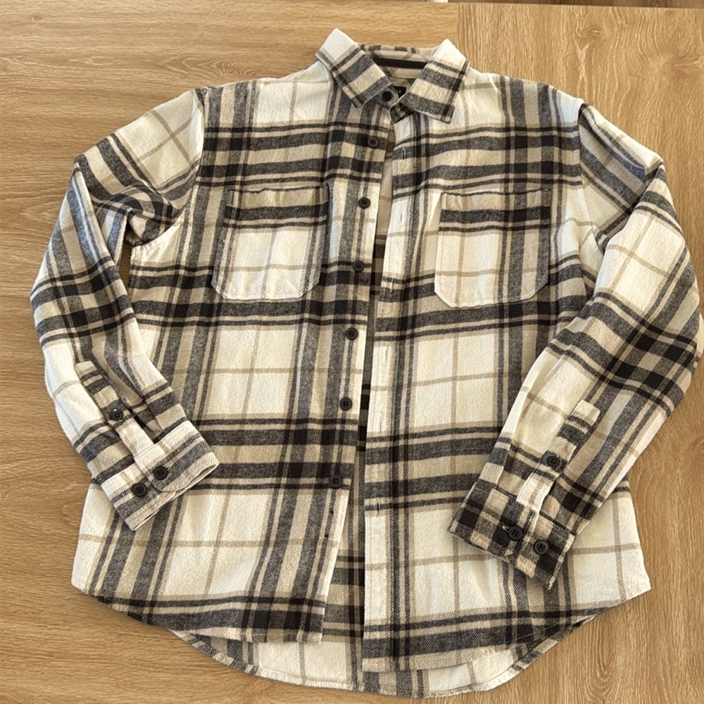 Denim & Flower Flannel